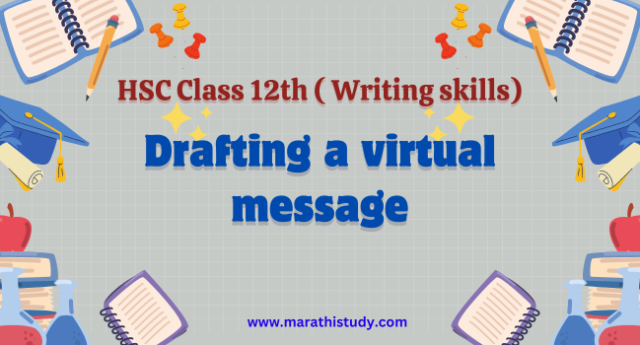 Drafting A Virtual Message Marathi Study